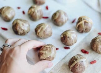 Peanut Butter And Jelly Superfood Energy Balls 1