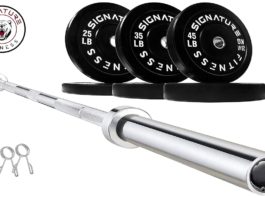 Signature Fitness Barbell Set Review