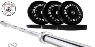 Signature Fitness Barbell Set Review