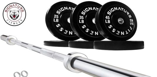 Signature Fitness Barbell Set Review