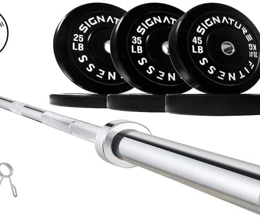 Signature Fitness Barbell Set Review